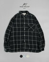 レミレリーフ REMI RELIEF レーヨンチェック SHIRT-A ワイド シャツ メンズ RN26349056【送料無料】0323 xp10