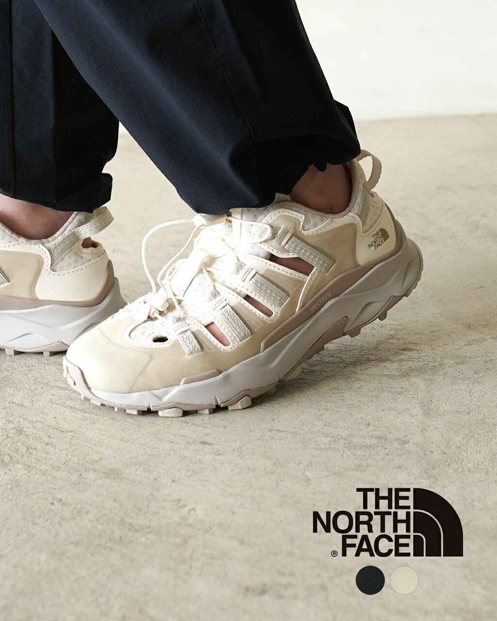 ザ・ノース・フェイス サンダル レディース ノースフェイス THE NORTH FACE ベクティブ タラバル ブリーズ VECTIV Taraval Breeze スニーカー スニサン サンダル ブラック ベージュ 黒 茶 レディース NF02440【送料無料】0419