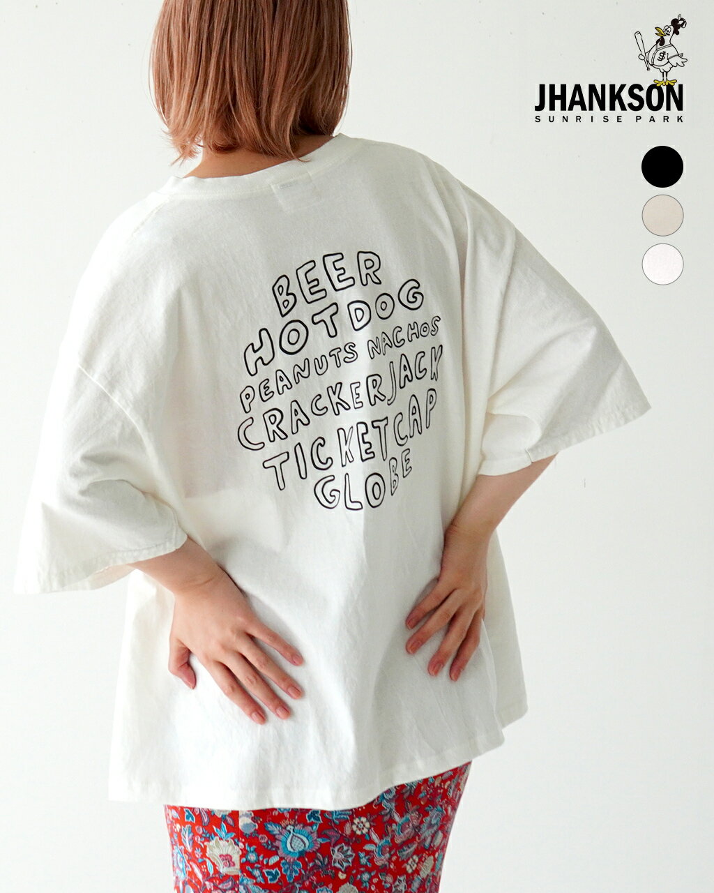 󥯥 JHANKSON ͥ꡼ 6.0 硼ȥ꡼ T NECESSARY 6.0 S/S TEE ޥƥ Ⱦµ åȥ ۥ磻 ʥ ֥å   ǥ  24003̵0523 xp10