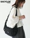 【SALE!20%OFF】バイシクロン by バッグジャック BAICYCLON by Bagjack ショルダーバッグ レディース メンズ 2025春夏 SHOULDER BAG メッセンジャーバッグ ブラック BCL-75 軽量 ミニマル 耐久性 撥水 コンパクト 0701 xp10