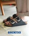 ビルケンシュトック BIRKENSTOCK Arizona Big Buckle ベルトサンダル レディース アリゾナ ビッグ バックル コンフォート フラット スライド ダブルストラップ オイルドヌバックレザー ブラック シルバー 1011075 軽量 シーズンレス 0622 xp10_20