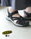 キーン KEEN ストラップサンダル レディース ROSE SANDAL ローズサンダル コンフォートサンダル シューズ ローヒール ブラック ベージュ 1008783 1016729 0716
