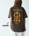 ジャンクソン × 阪神甲子園スタジアム JHANKSON × HANSHIN KOSHIEN STADIUM 甲子園Tシャツ レディース メンズ コラボ ロゴ プリント 半袖 カットソー 野球観戦 応援 JHK-T001 ギフト 0731