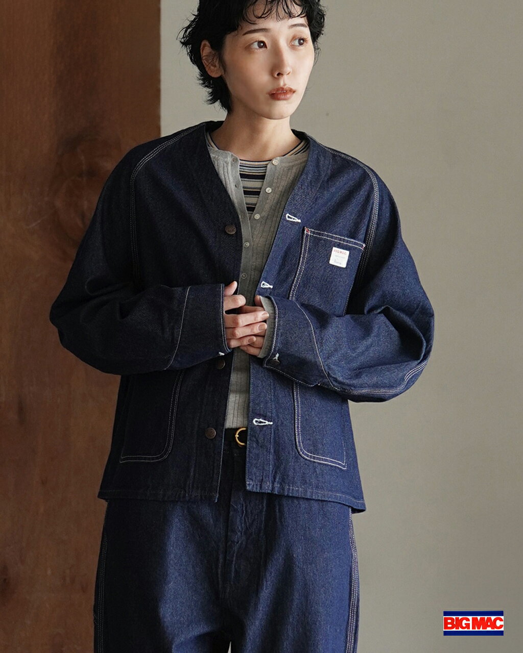 ビッグマック BIG MAC デニム エンジニア ジャケット レディース DENIM ENGINEER JACKET BIG-219-O ノ..