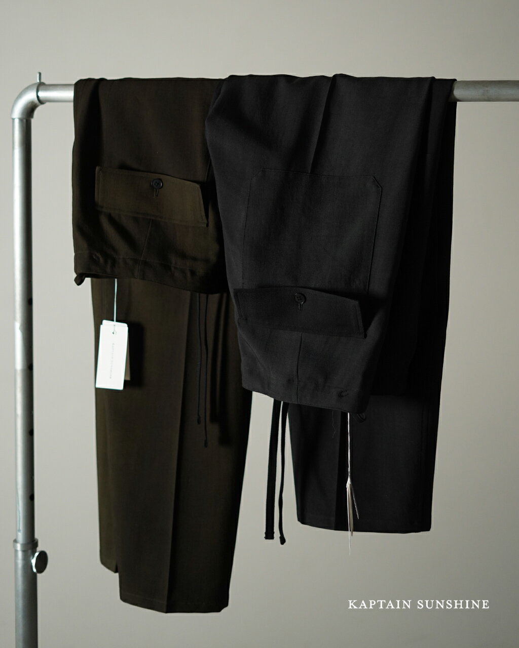 キャプテンサンシャイン KAPTAIN SUNSHINE テイクイージーベイカーパンツ メンズ Take Easy Baker Pants KS25FPT05 0909