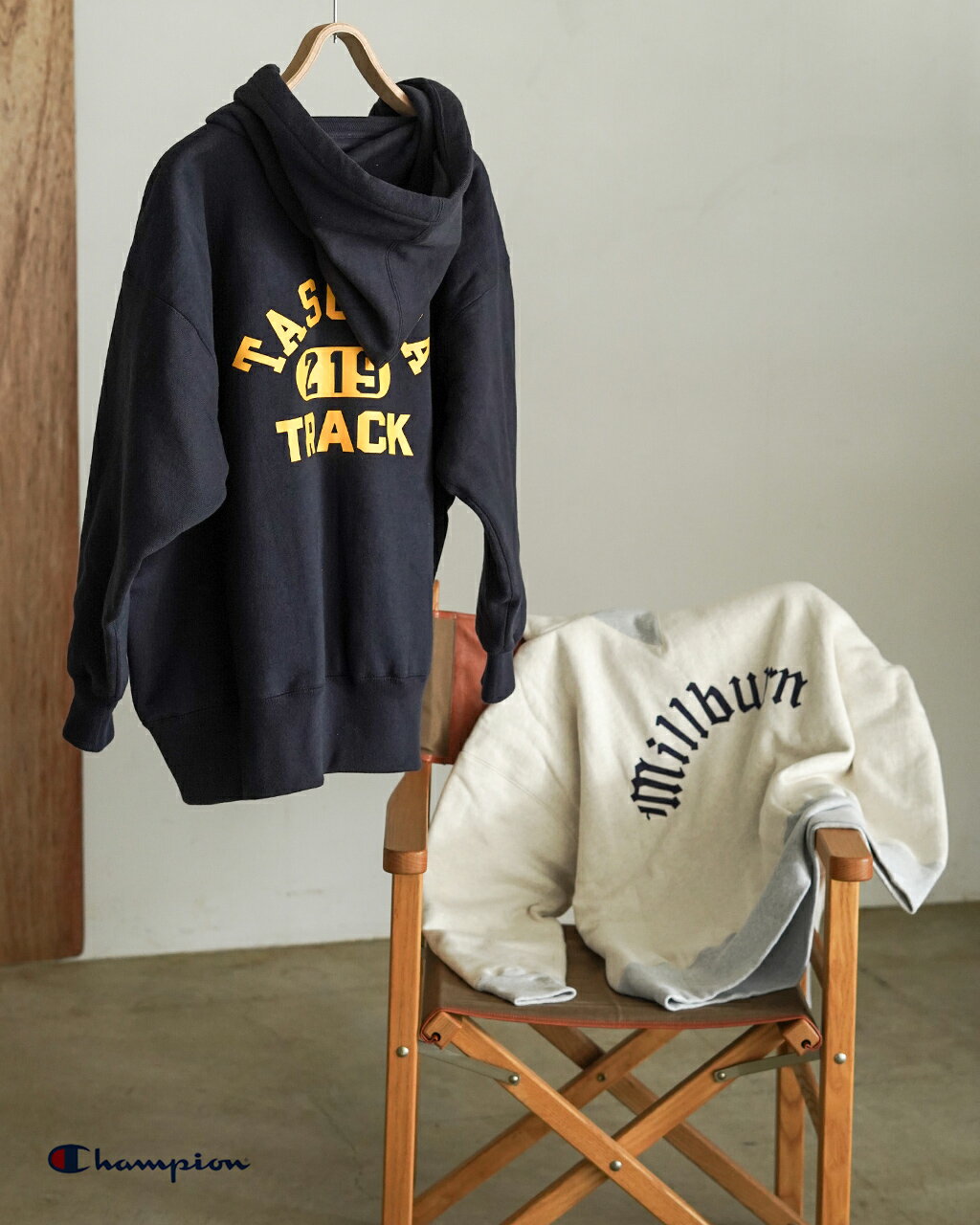 チャンピオン Champion ダブルシックネス プルオーバー アフター フーデッド メンズ DOUBLE THICKNESS PULLOVER AFTER HOODED トップス フーディー フード スウェット トラックロゴ C3-C108 1003 xp10