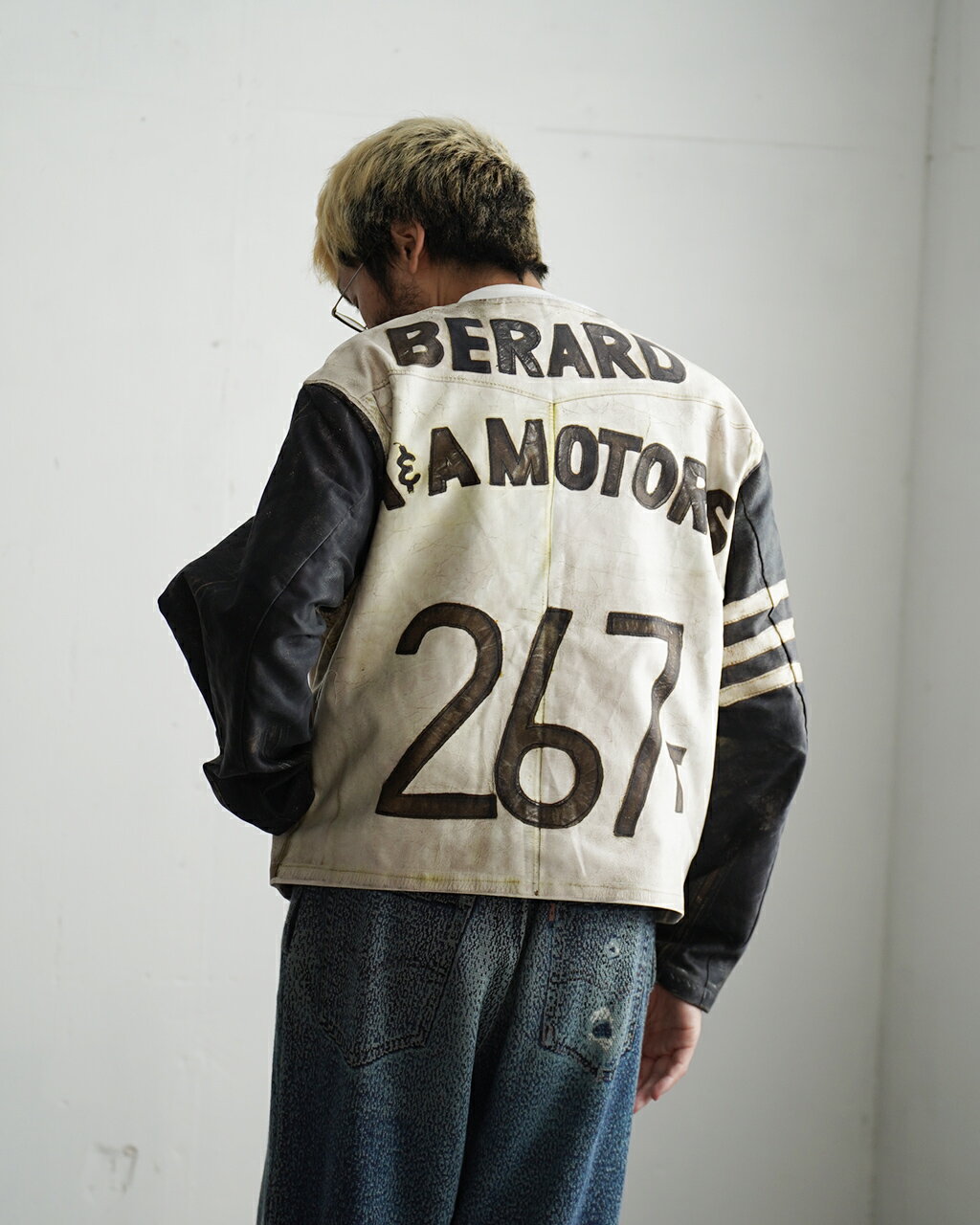 トルク TOLQ トロンプ・ルイユ ライダースジャケット メンズ Trompe l'oeil Riders Jacket 25-2103 0927 cpn1015