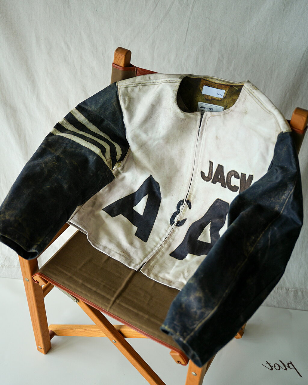 トルク TOLQ トロンプ・ルイユ ライダースジャケット メンズ Trompe l'oeil Riders Jacket 25-2103 0927 cpn1015