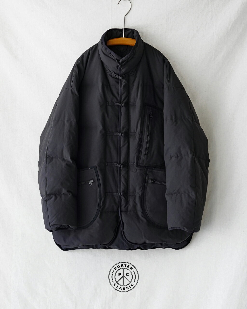 ポータークラシック PORTER CLASSIC ウェザー チャイニーズダウンジャケット メンズ レディース WEATHE..