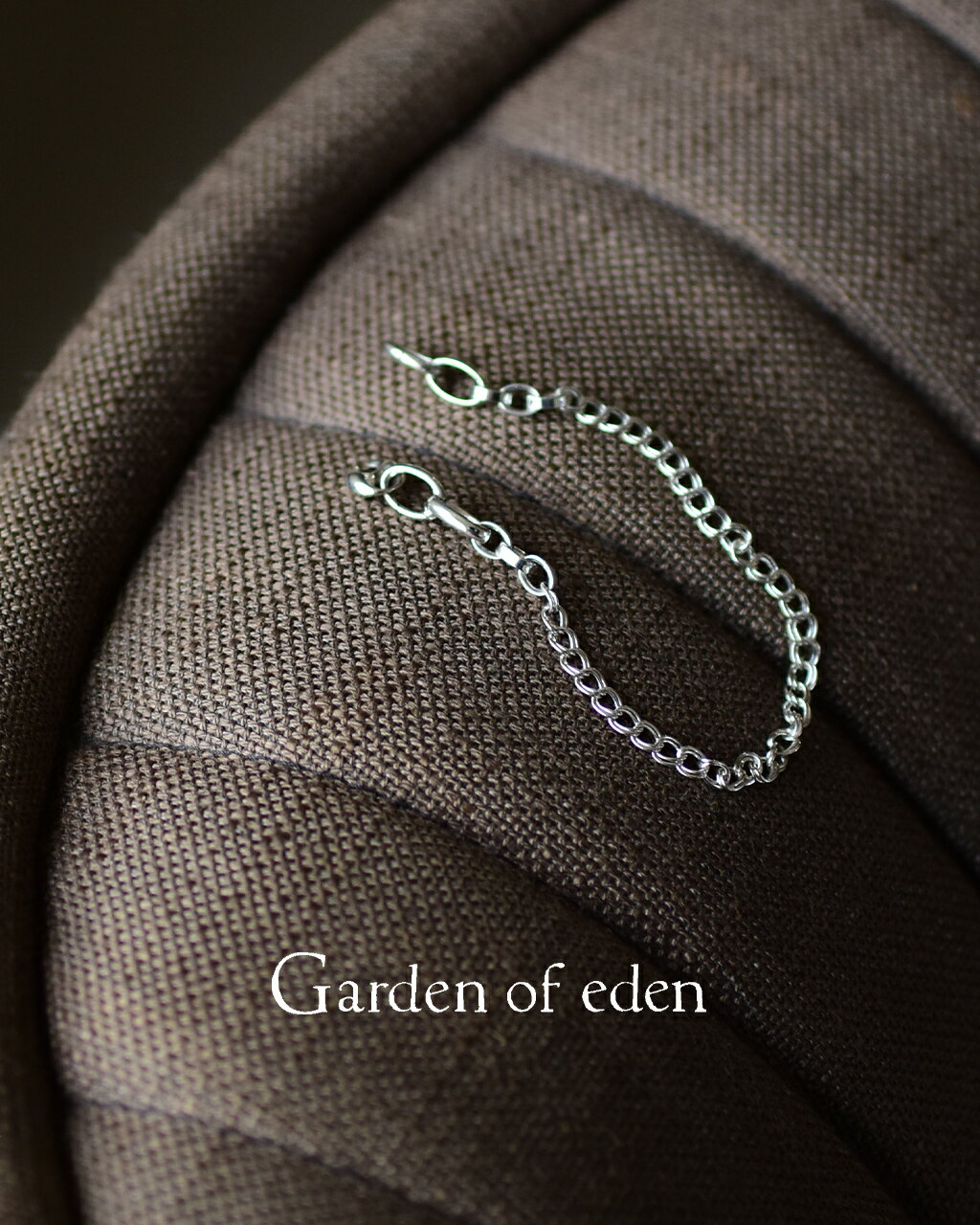 ガーデンオブエデン Garden of Eden ダブル カーブ チェーン ブレスレット レディース メンズ Double curb chain bracele...