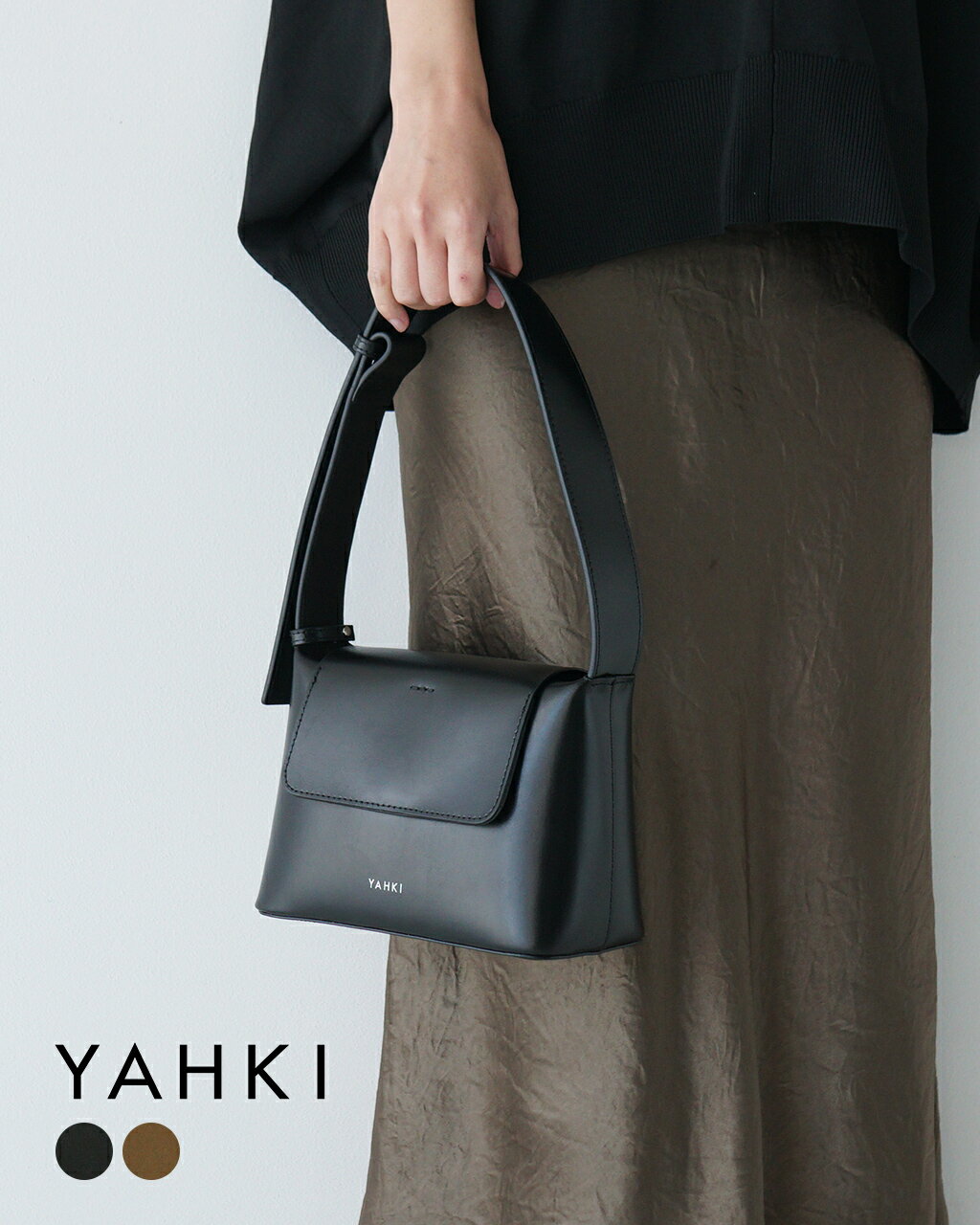 ヤーキ YAHKI ショルダーバッグ レディース SOFT W FACE SHOULDER BAG YH-686 1229のサムネイル