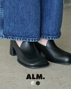 \マラソン連動ポイント10倍/アルム ALM. レザー パンプス レディース TICO LEATHER PUMPS スクエアトゥ シューズ プラットフォーム シ...