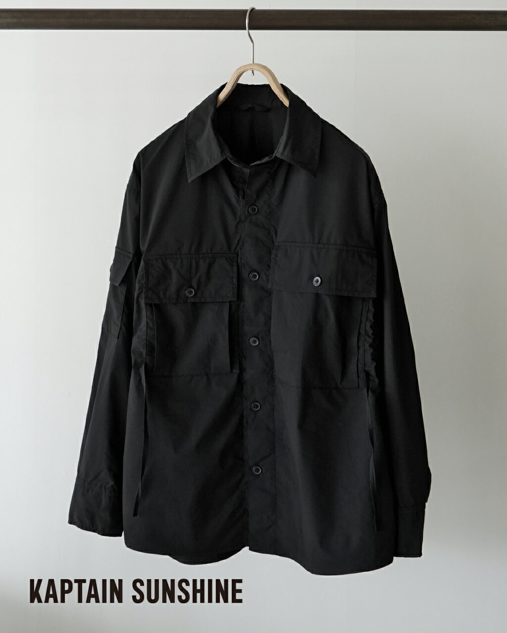 KAPTAIN SUNSHINE: ネイビー Coverall ジャケット | SSENSE 日本