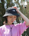 ノースフェイス THE NORTH FACE キュリオシティ クエスト ハット レディース CURIOSITY QUEST HAT 帽子 メッシュ 撥水性 通気性 アウトドア キャンプ フェス カーキ グリーン ブラック NN02532 xp10_20