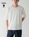 インチ intch.【3枚セット】パックT メンズ PACK TEE 半袖 Tシャツ クルーネック カットソー ホワイト ブラック ブルーグレー 白 黒 青 灰...