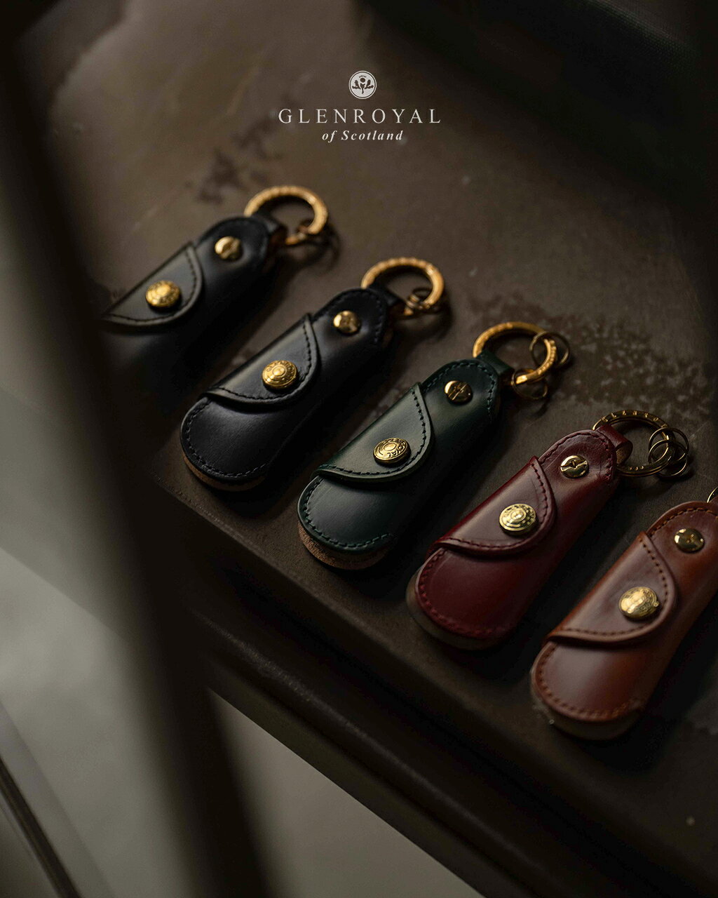 グレンロイヤル シューホーン GLENROYAL ブライドルレザー ポケットシューホーン P...