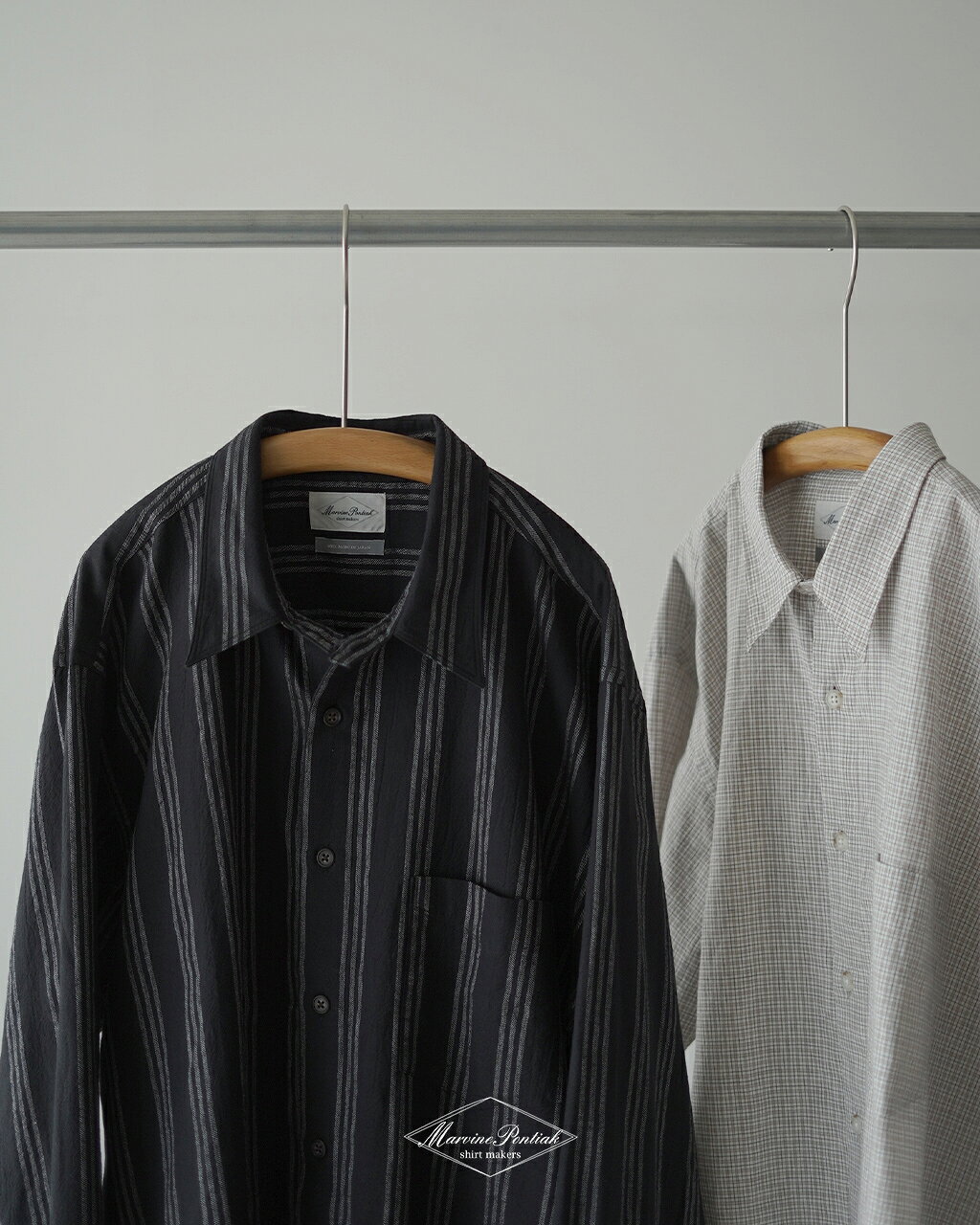 楽天市場】marvine pontiak shirt makers（カラーブラック