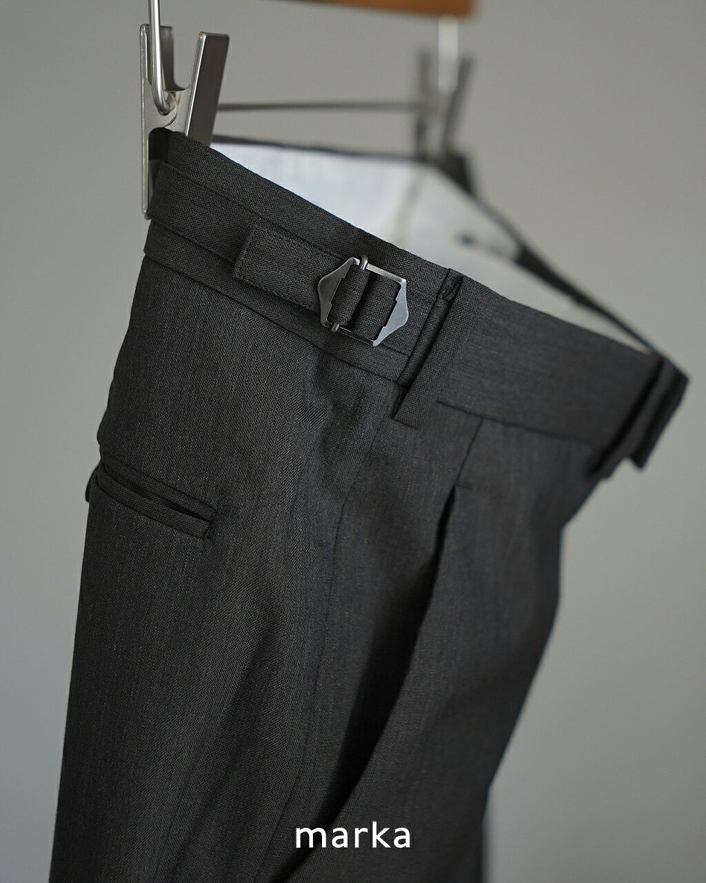 楽天市場】markaware straight fit trousersの通販
