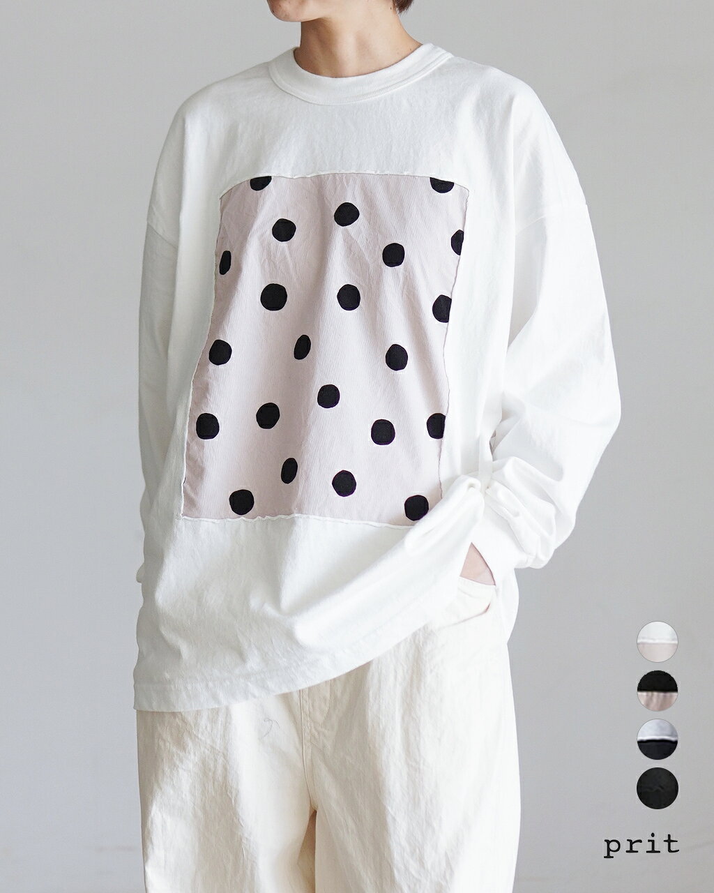 楽天市場】prit ドット（Tシャツ・カットソー｜トップス）：レディース