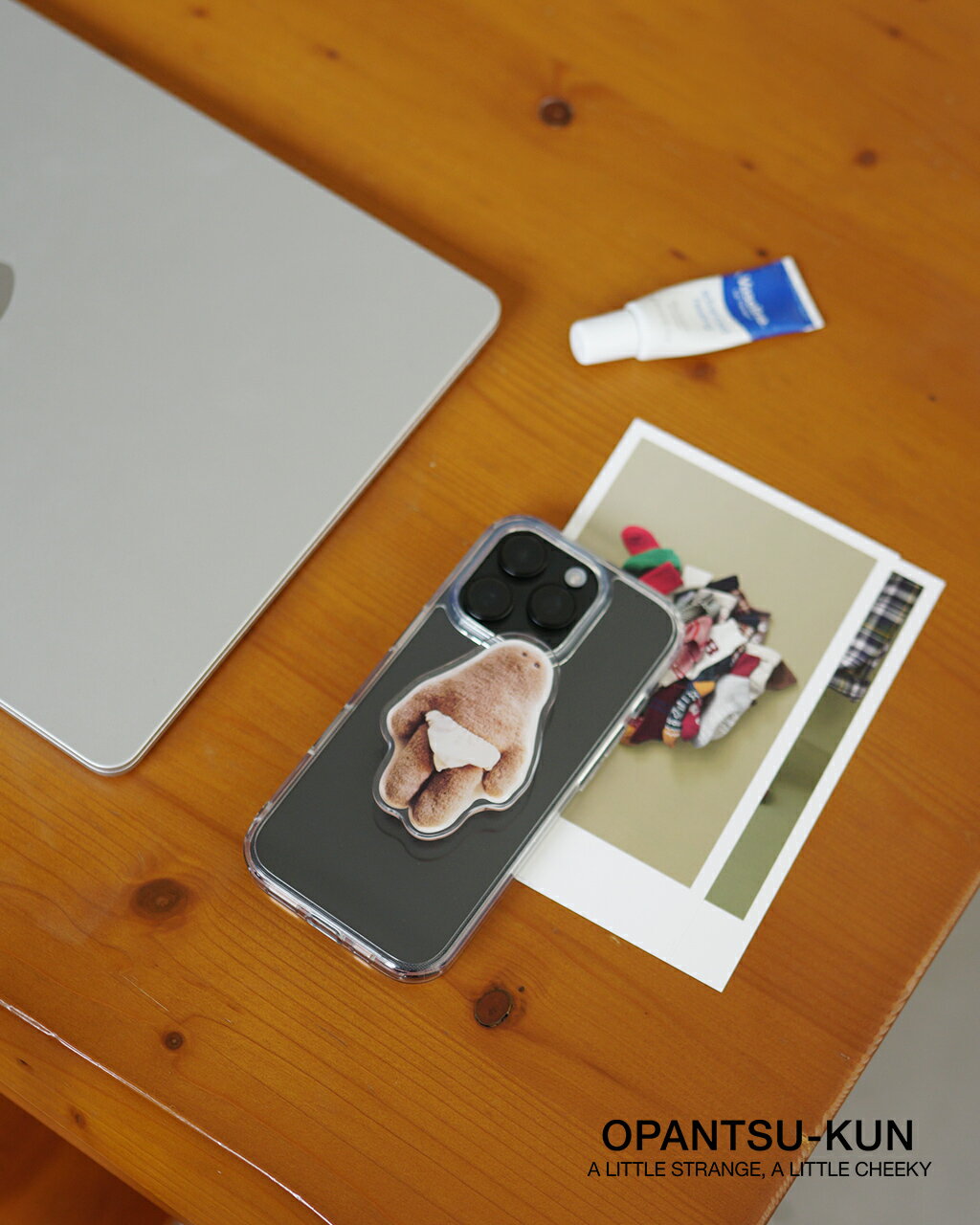 おぱんつくん OPANTSUKUN レディース おぱんつ君スマホグリップ sp-grip ギフト 1120