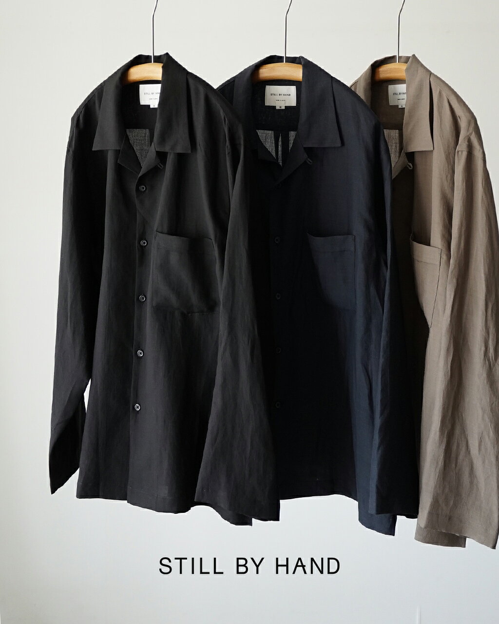 楽天市場】still by hand（カラーネイビー）（メンズファッション）の通販