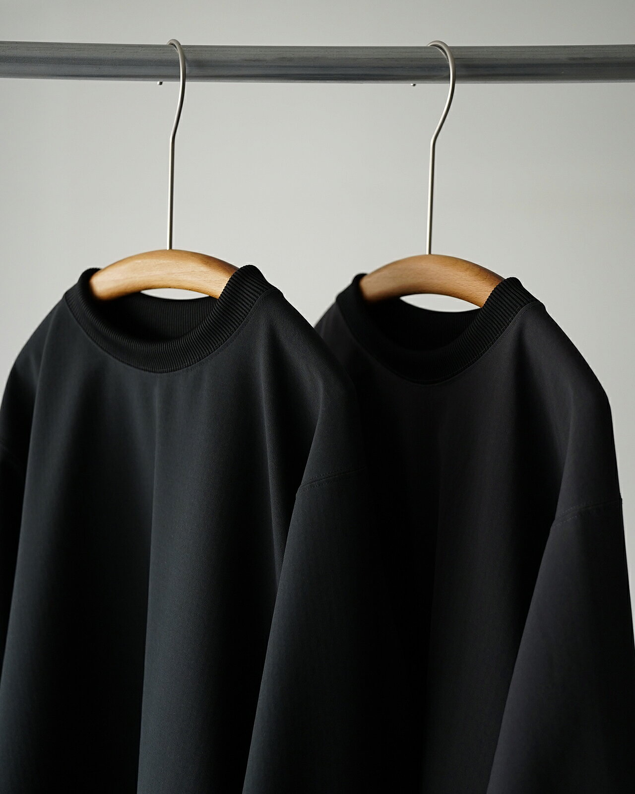 レインメーカー RAINMAKER ボイジャープルオーバー メンズ VOYAGER PULLOVER RM261-020 ロンT カットソー Tシャツ 長袖 無地 リンガー スリット ドローコード pr30