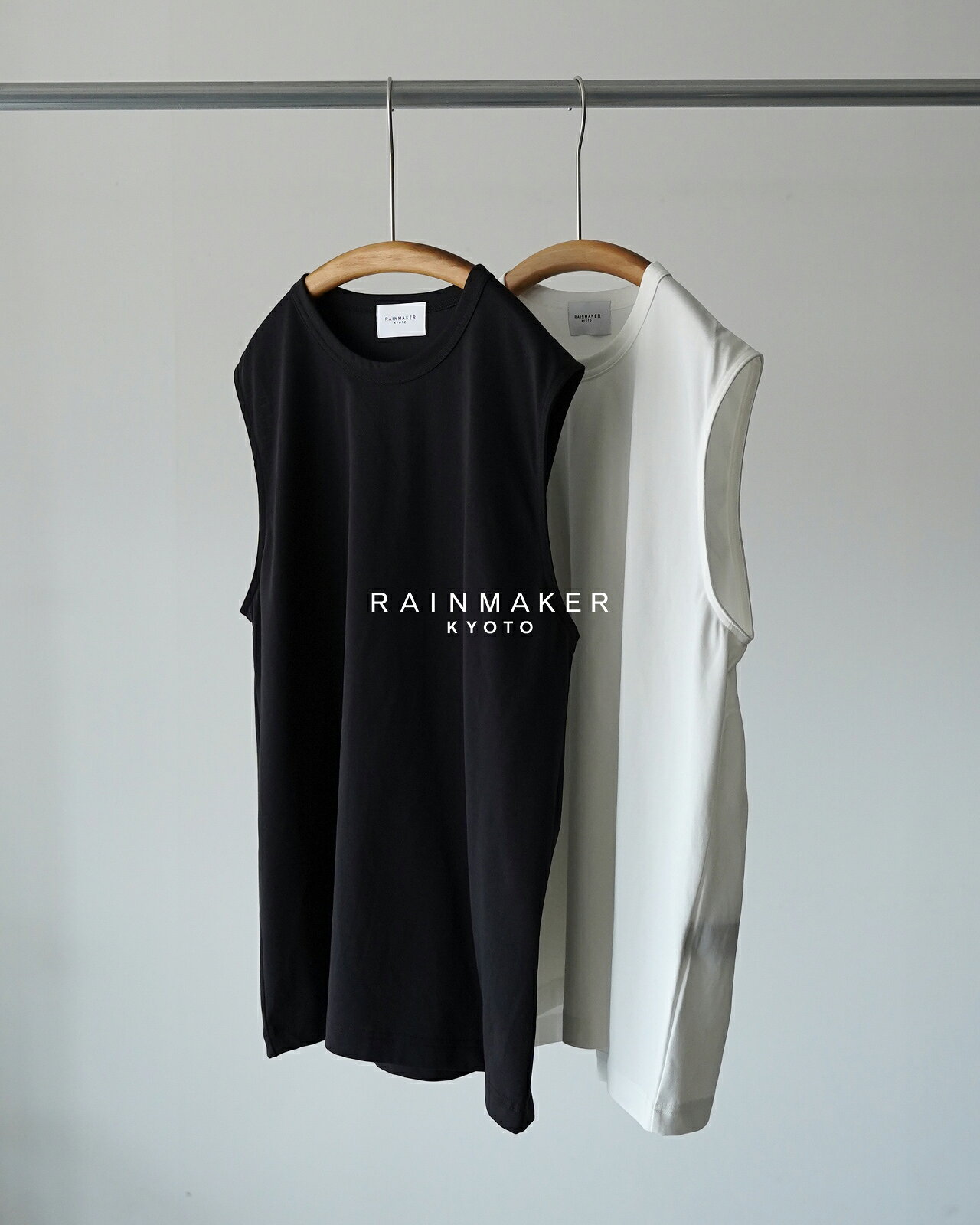 レインメーカー RAINMAKER ノースリーブ Tシャツ メンズ NO SLEEVE TEE RM261-047 カットソー クルーネック プルオーバー 0223