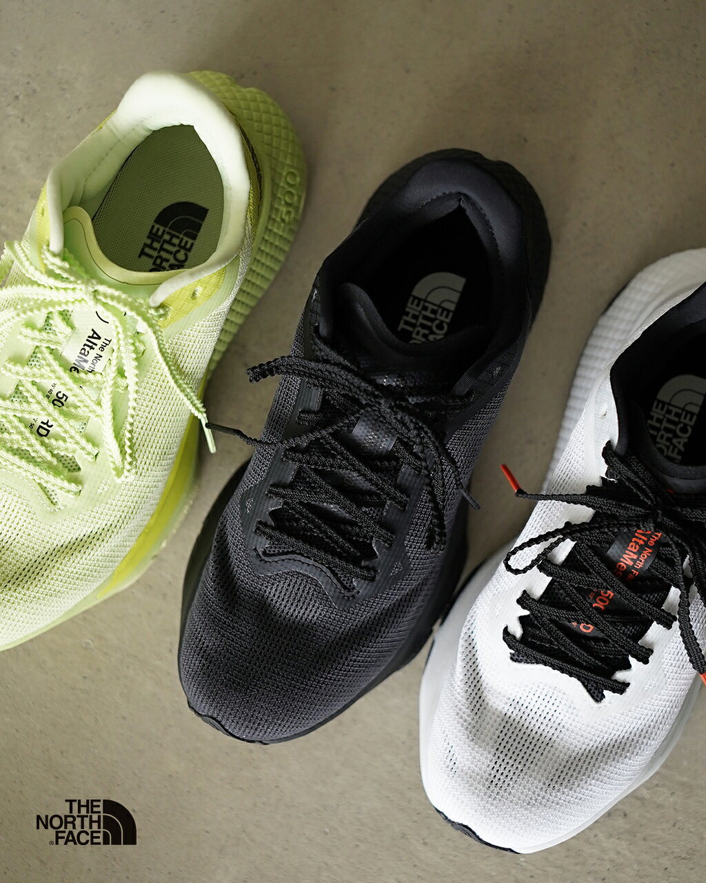 ノースフェイス THE NORTH FACE アルタメサ 500 RD メンズ レディース Altamesa 500 RD NF02504 厚底 ランニングシューズ 高反発 クッション性 安定感 デイリーユース ロードランニング 0301