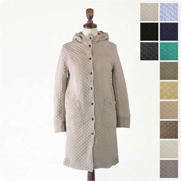 【楽天市場】armen アーメン cotton quilt hooded coat/コットンキルティング フードコート・nam0553 (全