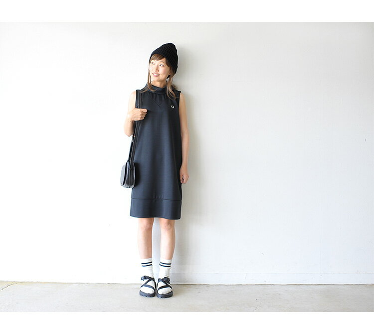 楽天市場】FRED PERRY フレッドペリー Sleeveless Dress/ジャージ 