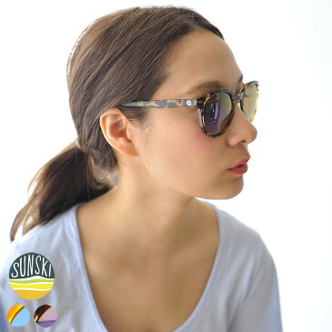 【ポイント最大37倍】【SALE!30%OFF】SUNSKI サンスキ MAKANI マカニ 偏光ポリカーボネートボストンサングラス (ユニセックス) #0222【セール】【返品交換不可】【SALE】