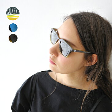 【ポイント最大37倍】【SALE!35%OFF】SUNSKI サンスキ MORAGA モラガ 偏光ポリカーボネートボストンサングラス ウェリントン #0613【セール】【返品交換不可】【SALE】