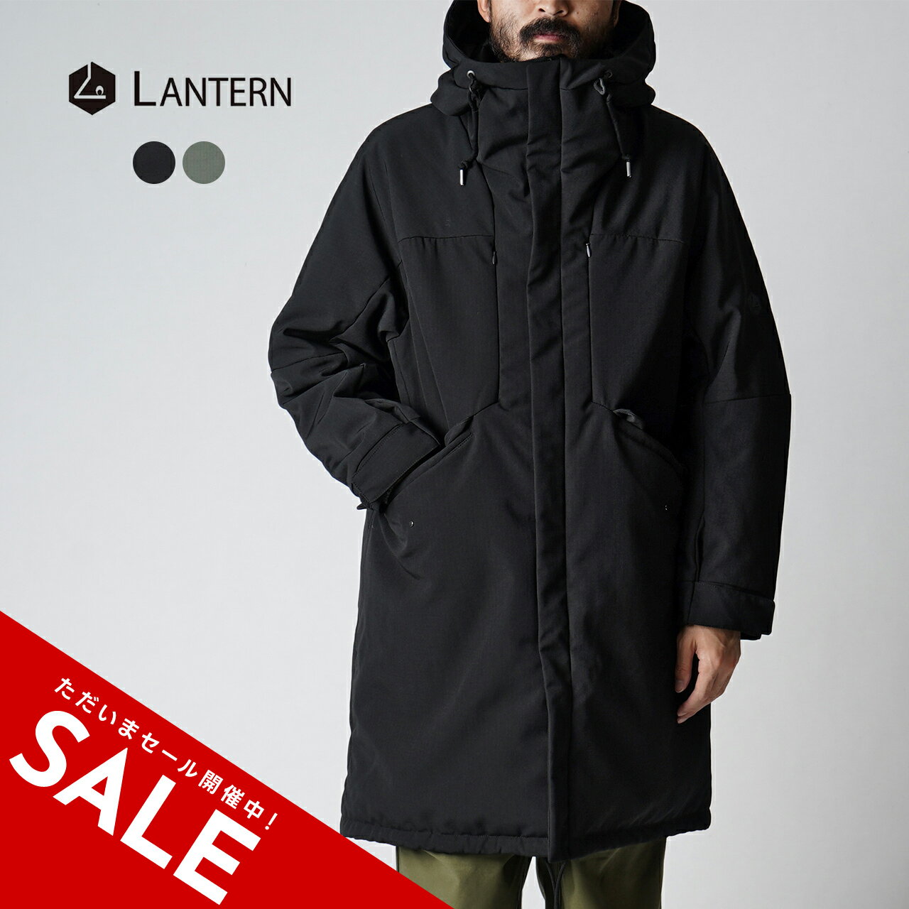 ランタン LANTERN ヒーティング フーデッド コート HEATING HOODED COAT モッズコート メンズ MNA-LAN-051111