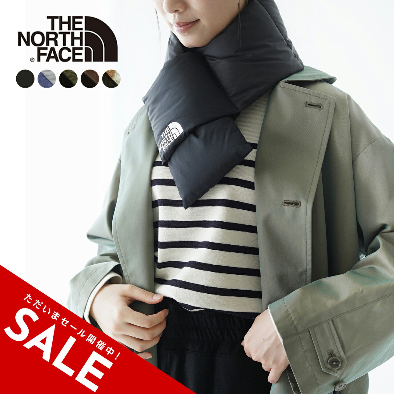 【SALE！20%OFF】ノースフェイス THE NORTH FACE ヌプシマフラー Nuptse Muffler キルティング ダウン マフラー ブラック ブラウン カーキグリーン ブルー レディース メンズ NN72312 【送料無料】1031 xp10