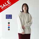 【アウトレット!30%OFF】ワラワラスポーツ WALLA WALLA SPORT オーバーサイズスウェット レディース WS BIG CREW SWEAT S...