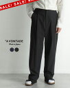 【SALE!30%OFF】アボンタージ A VONTADE ワンタック イージー トラウザーズ メンズ 1 Tack Easy Trousers パンツ スラックス ネイビー ブラック VTD-0470-PT3 軽量 3シーズン 0311