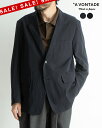 【SALE!40%OFF】アボンタージ A Vontade ウィークエンド 2B ジャケット メンズ WEEKEND 2B JACKET ネイビー ブラック 紺...