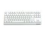 ダイヤテック　Majestouch 2 HAKUA Tenkeyless (茶軸・テンキーレス・US ASCII・マットホワイト) [FKBN87M-EMW2]【送料無料※沖縄・離島配送不可】テンキーなし　白　USアスキー　キーボード テレワーク リモートワーク 在宅勤務