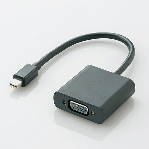 쥳 Mini DisplayPort-VGAѴץ [AD-MDPVGABK]̵졦ΥԲġD-Sub 15ԥ ThunderboltPort Mini DisplayPort WUXGA DVIǥǥץ쥤 ˥ ץ