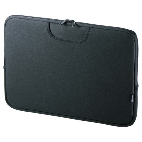 【メーカー直送】【代引き決済不可】サンワサプライ ポケット付きインナーケース（15.6型ワイド）[IN-WETP15BK]【沖縄・離島は配送不可】スリーブ PCバッグ 丈夫 軽い B4サイズ ポケット付き