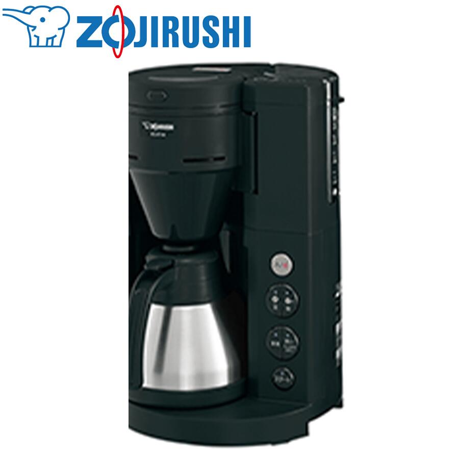 象印マホービン コーヒーメーカー 珈琲通 容量：540ml(コーヒーカップ1〜4杯) [EC-RT40-BA] カラー:ブラック【送料無料※沖縄・離島配送不可】浄水機能 丸洗い ドリップ方式 濃度調節 2021年モデル