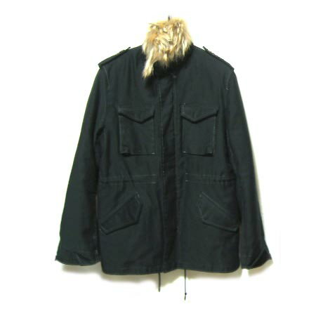 Ouimahr ボアライナー付 M-65 ジャケット・ブルゾン (black M-65 jacket blouson) ウイマール オイマー..