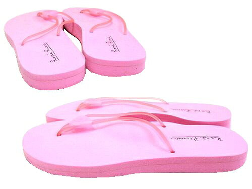 【未使用】 Rope' Picnic ピンクビーチサンダル 「クリヤーバッグ付」 (Pink Beach Sandals With a clear bag) ロペピクニック 044865 【中古】 crown-store-10133918 CROWN STORE サンプル画像2