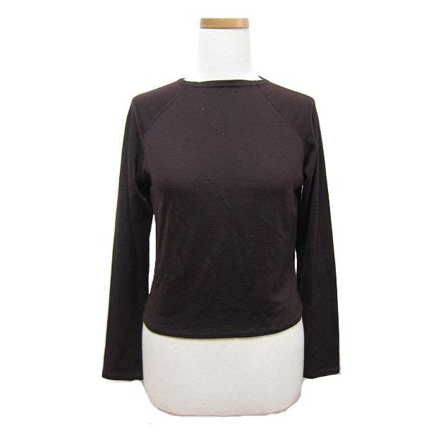 乐天商城 - CUTWORK COLLECTION カットワークコレクション 立体ショート丈ニットセーター (WXYZ) 048463 【中古】