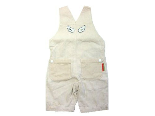 CASTELBAJAC カステルバジャック 1ST STEP 「90」 クマさんオーバーオール つなぎ (ファーストステップ KIDS キッズ) 053172 【中古】