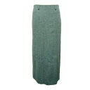 ALFASPIN 「M」 フロントスリットマキシ丈スカート (Front slit maxiskirt length skirt) アルファスピン 057057 【中古】
