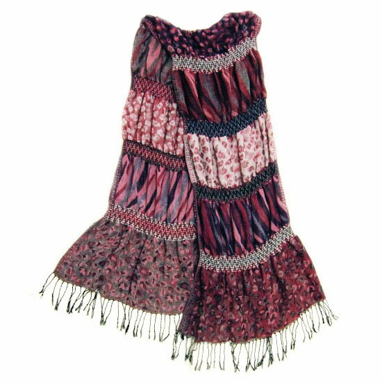 floralia Leopard shawl、muffler (フロラリア レオパードショール、マフラー) ストール 豹柄 062364 【中古】