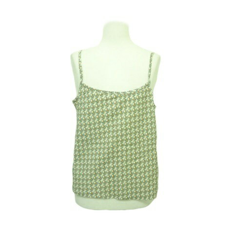 ApsavA チェロバザール レトロ総柄キャミソール (ノースリーブ) 062921 【中古】