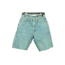 semi vintage BOBSON CHESSKING 「29」 Denim half pants セミ ヴィンテージ ボブソン デニム ハーフ パンツ (ショート) 066294 【中古】