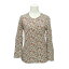 80's vintage INGEBORG 80年代ヴィンテージ インゲボルグ フラワー 長袖カットソー (PINK HOUSE ピンクハウス ロンTシャツ) 073014 【中古】